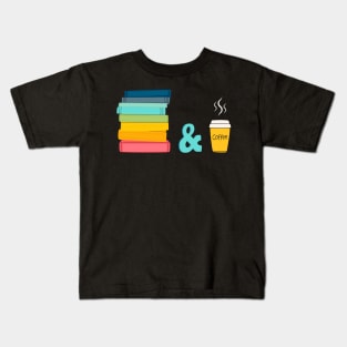 Coffee & Books Kids T-Shirt